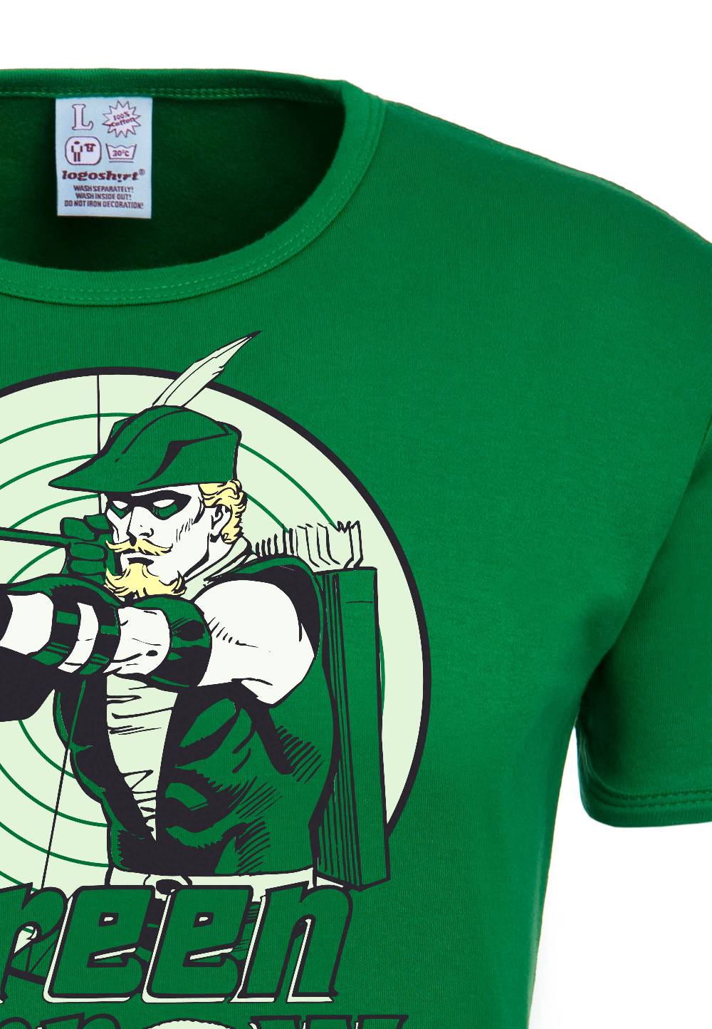 Logoshirt Green Arrow - DC Comics - T-Shirt Print - Damen