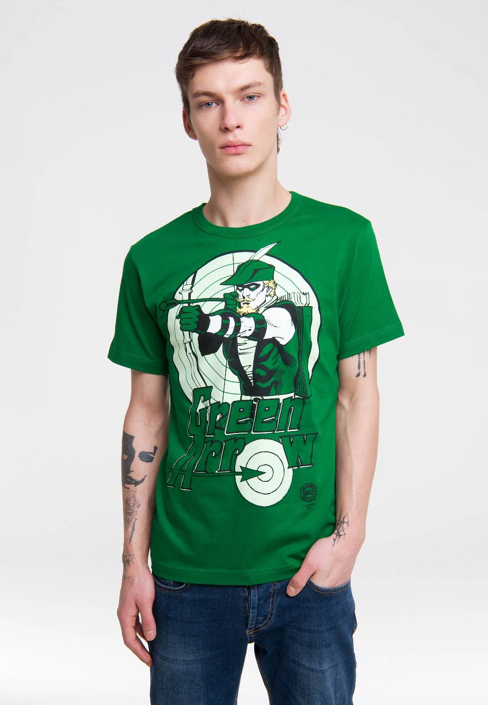 Logoshirt Green Arrow - DC Comics - T-Shirt Print - Herren