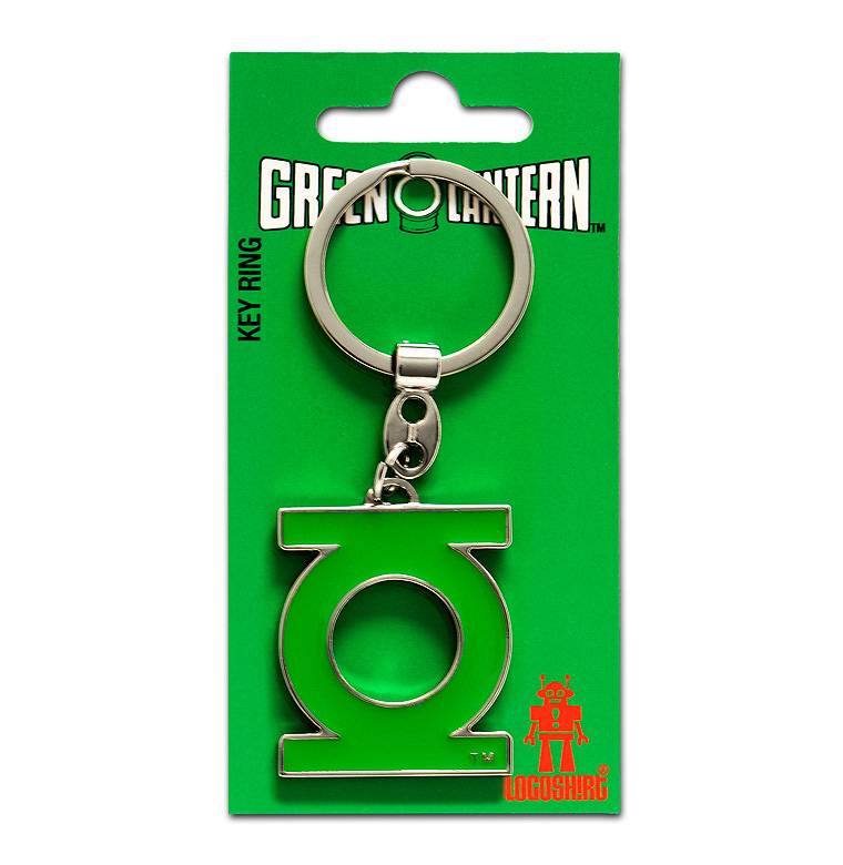 Logoshirt Green Lantern - Logo - DC- Comics - Schlüsselanhänger