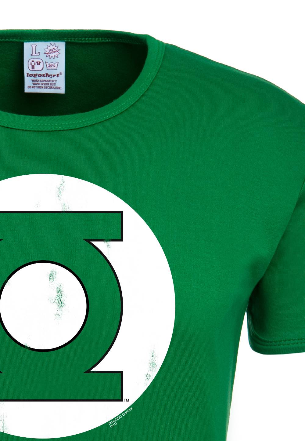 Logoshirt Green Lantern Logo - DC Comics - T-Shirt Print - Herren