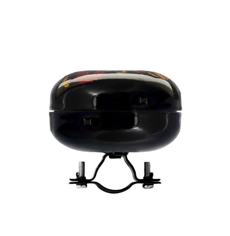 Logoshirt Gryffindor - Logo - Harry Potter - Fahrradklingel Retro - Groß - Ø 80 Mm - Schwarz