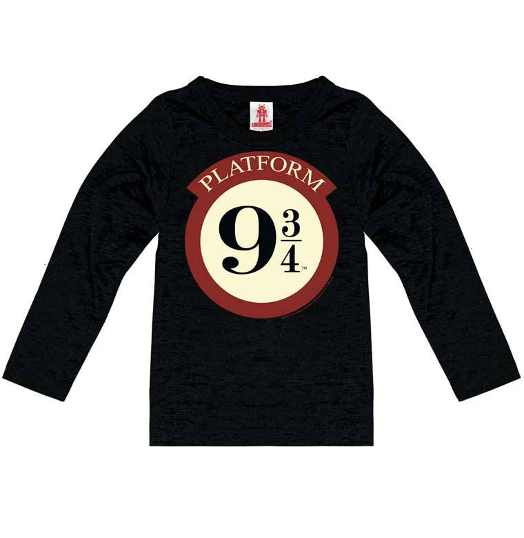 Logoshirt Harry Potter - Gleis 9 3/4 - Hogwarts Express - Langarmshirt Print - Kinder