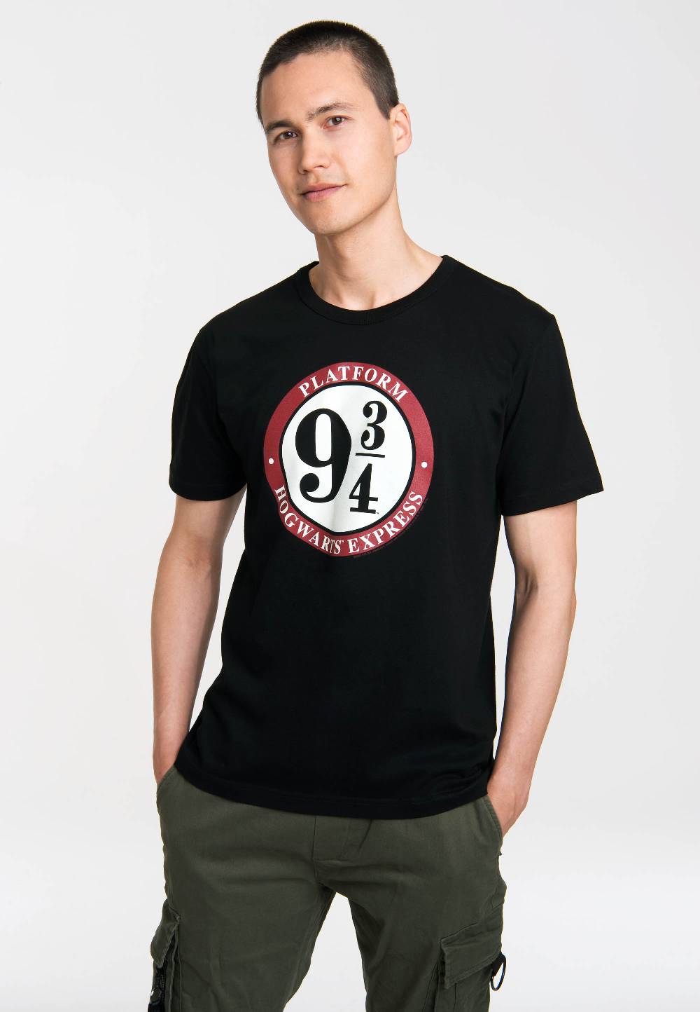 Logoshirt Harry Potter - Gleis 9 3/4 - Hogwarts Express - T-Shirt Print - Herren