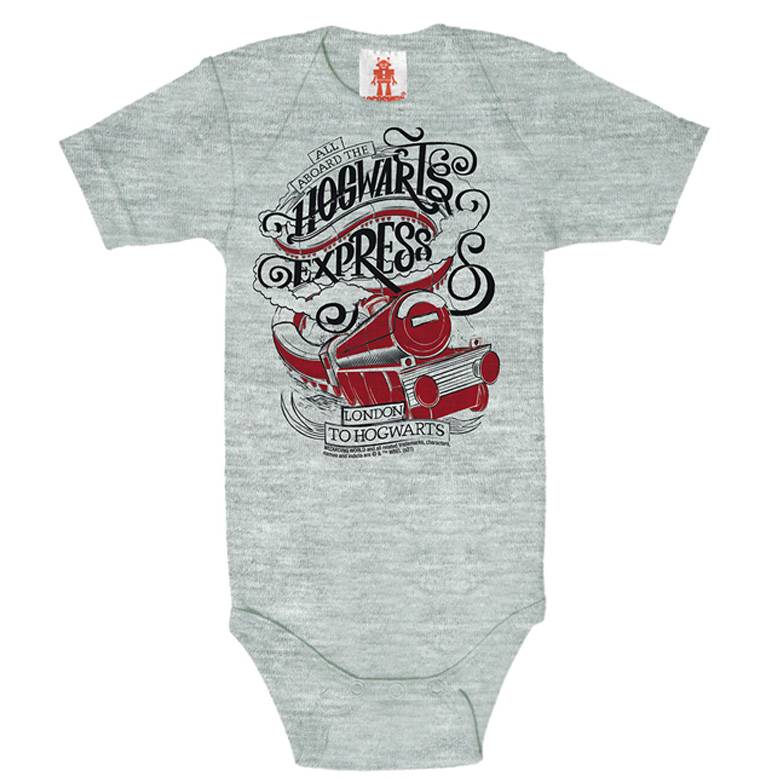 Logoshirt Harry Potter - Hogwarts Express - London To Hogwarts - Baby Body - Kurzarm
