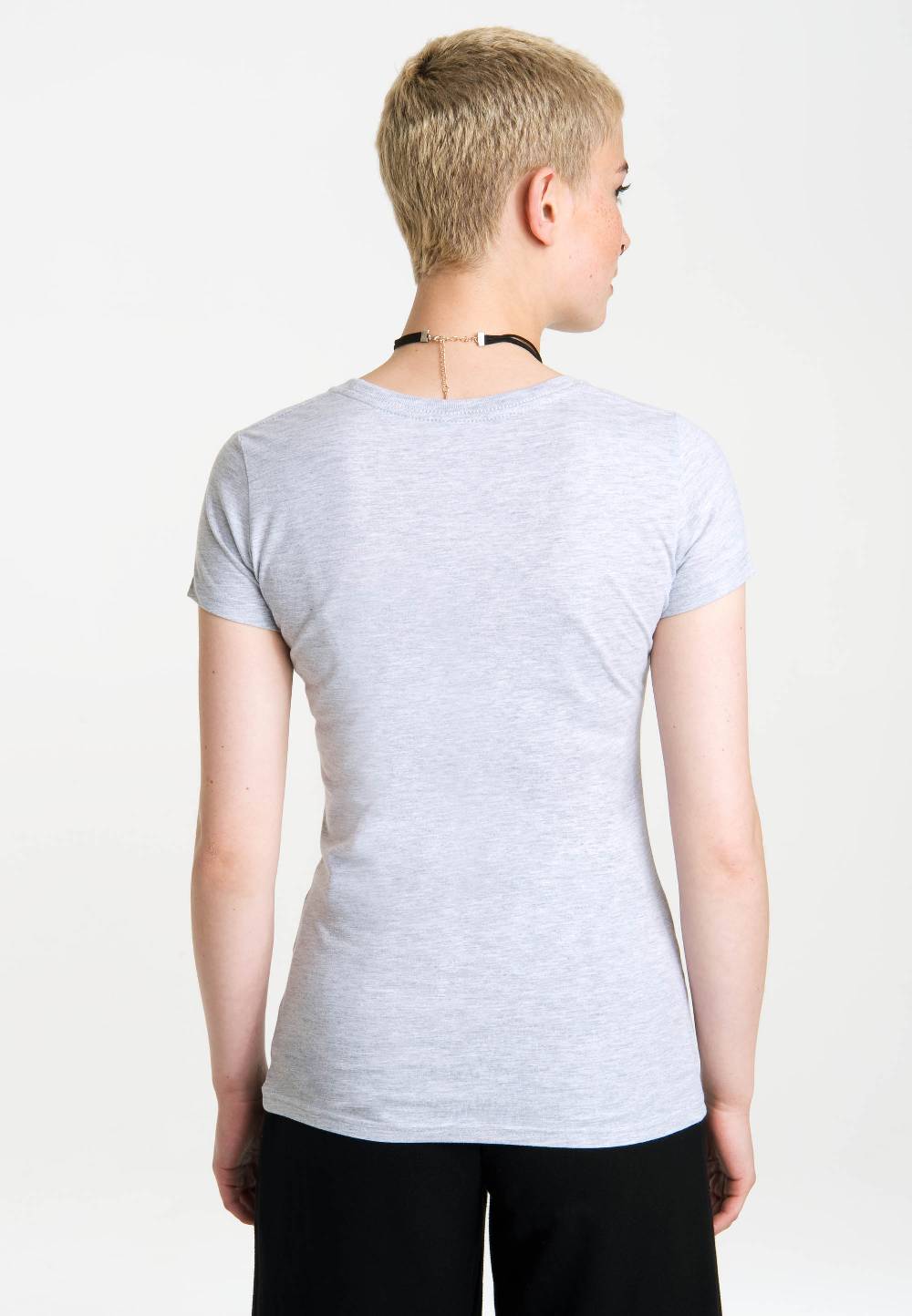 Logoshirt Harry Potter - Hogwarts Logo - T-Shirt Print - Damen