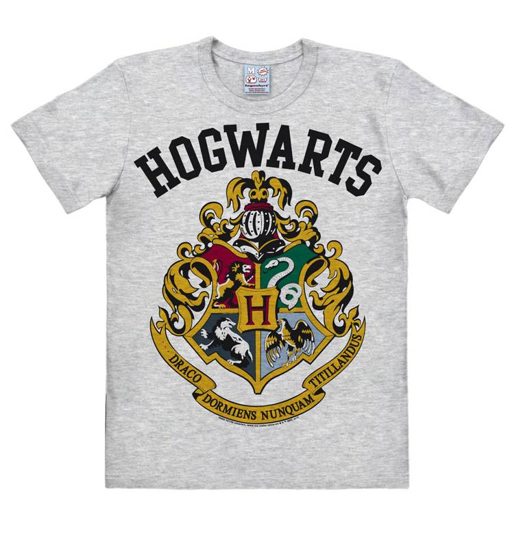 Logoshirt Harry Potter - Hogwarts Logo - Wappen - T-Shirt Print - Herren