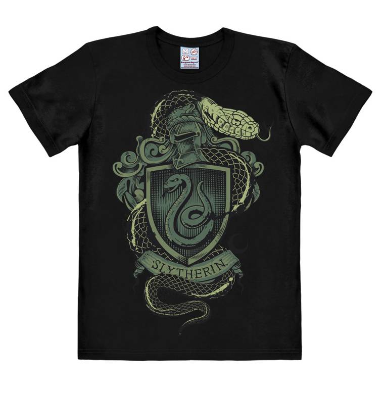 Logoshirt Harry Potter | Slytherin Logo | Easy Fit T-Shirt Herren