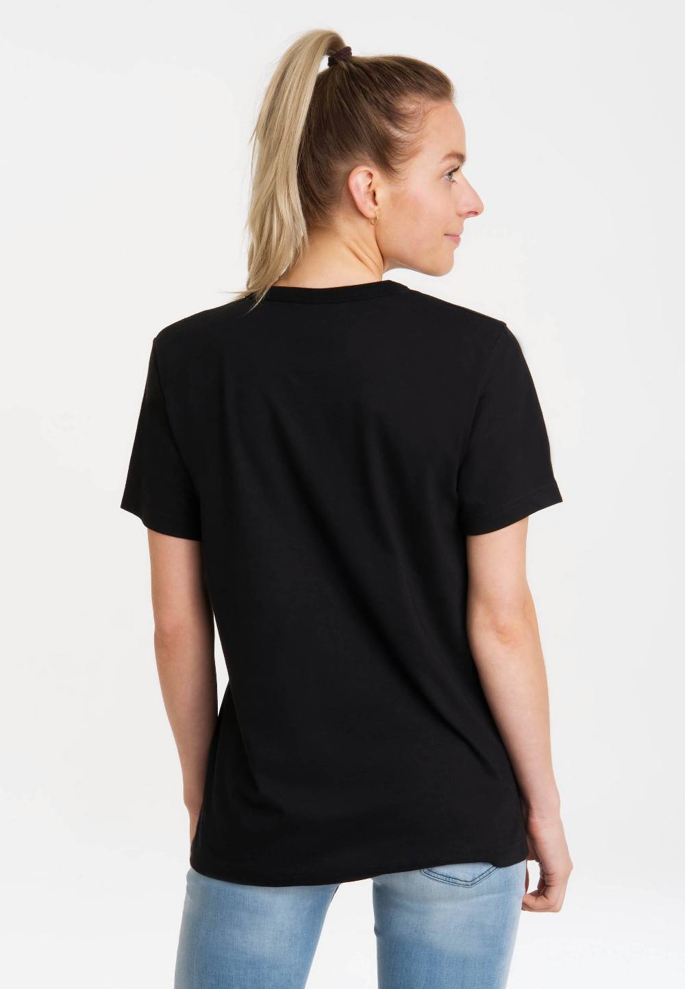 Logoshirt Harry Potter - Slytherin Logo - Schlange - Wappen - T-Shirt Print - Damen