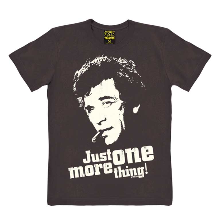 Logoshirt Inspektor Columbo - Just One More Thing - T-Shirt Print