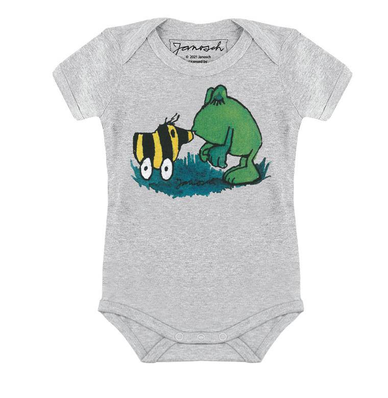 Logoshirt Janosch - Tigerente & Günter Kastenfrosch - Baby Body - Strampler