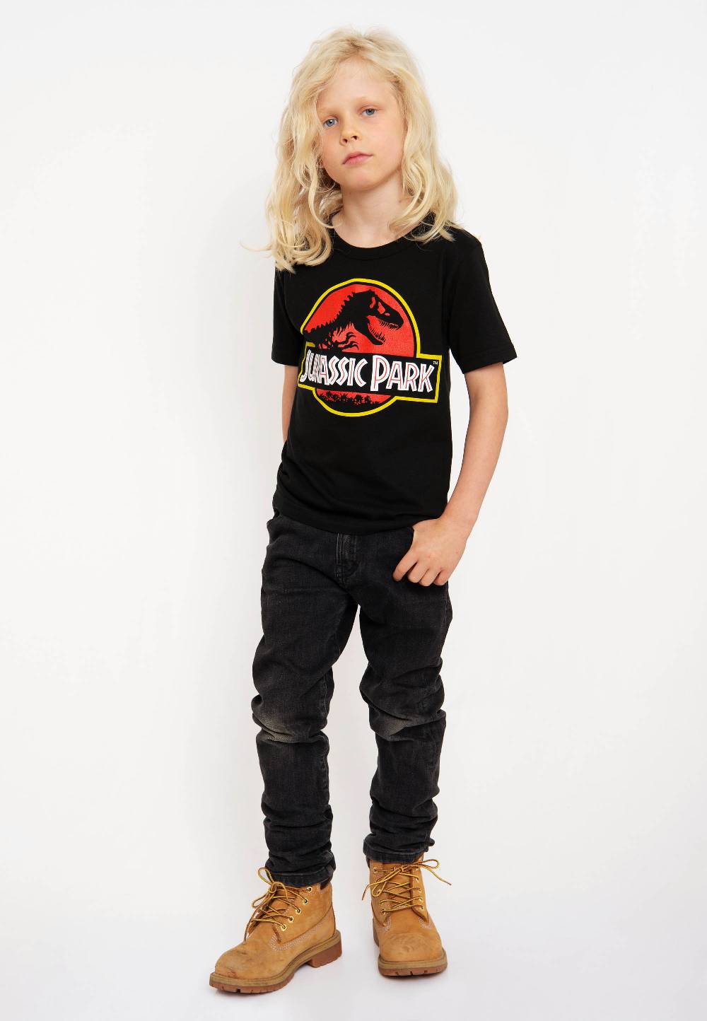 Logoshirt Jurassic Park - Logo - Bio - T-Shirt Print - Kinder