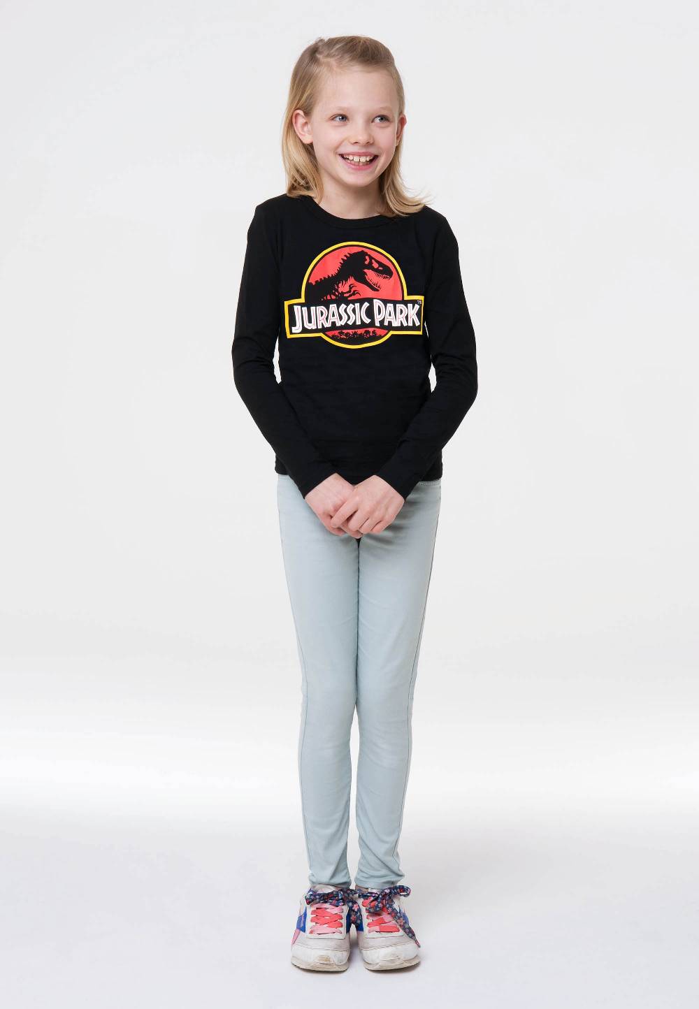 Logoshirt Jurassic Park - Logo - Langarmshirt Print - Kinder