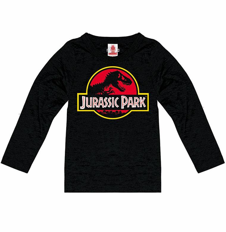 Logoshirt Jurassic Park - Logo - Langarmshirt Print - Kinder
