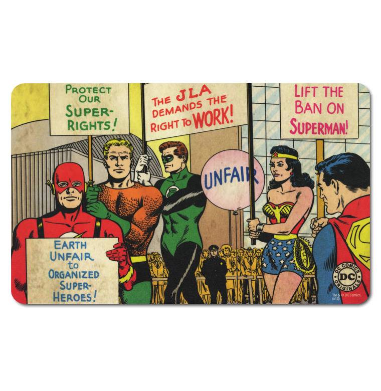 Logoshirt Justice League - DC- Comics - Frühstücksbrettchen