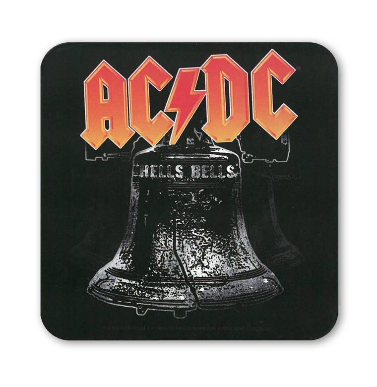 Logoshirt AC/DC - Hells Bells - Untersetzer