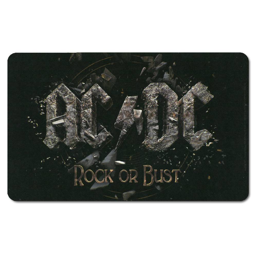 Logoshirt AC/DC - Rock Or Bust - Frühstücksbrettchen