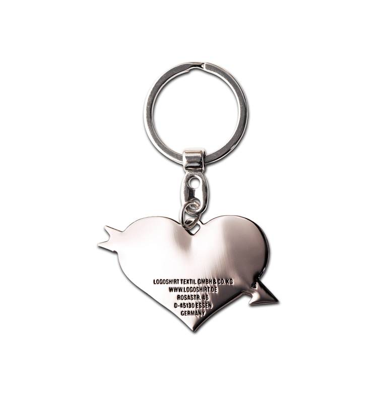 Logoshirt Armor - Herz & Pfeil - Schlüsselanhänger