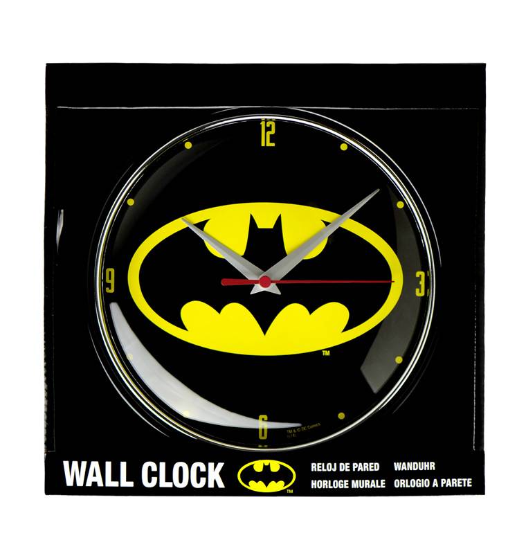 Logoshirt Batman - Logo - DC Comics - Retro - Wanduhr