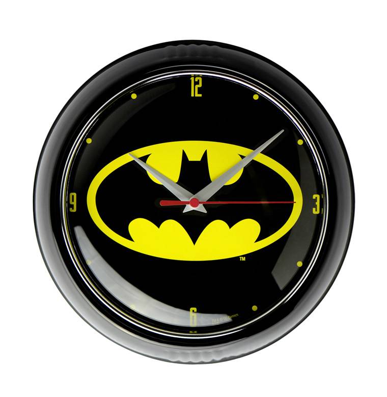 Logoshirt Batman - Logo - DC Comics - Retro - Wanduhr