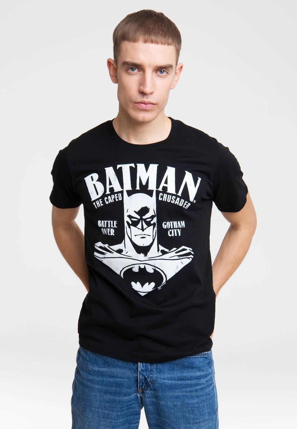 Logoshirt Batman - Portrait - DC Comics - T-Shirt Print