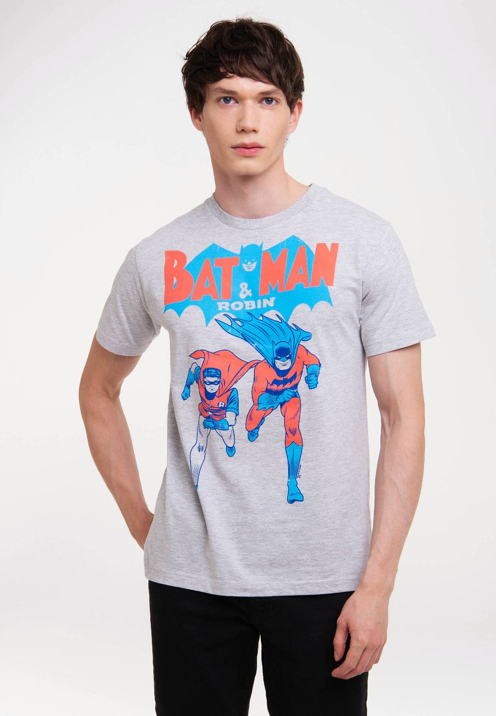 Logoshirt Batman & Robin - DC Comics - T-Shirt Print
