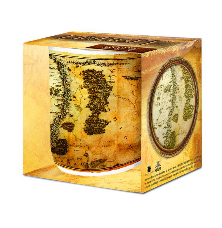 Logoshirt Der Hobbit - Mittelerde Karte - Kaffeetasse