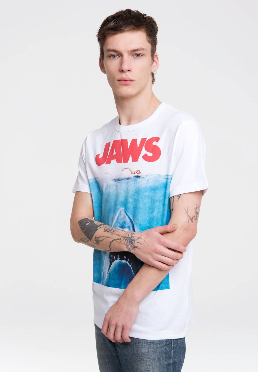 Logoshirt Der Weisse Hai - Jaws - T-Shirt Print - Herren