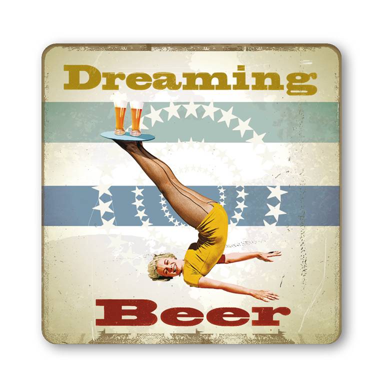 Logoshirt Dreaming Beer - Untersetzer