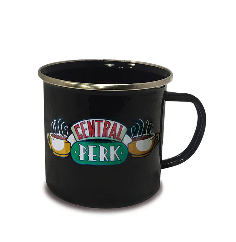 Logoshirt Friends - Central Perk & Logo - Emaille - Tasse