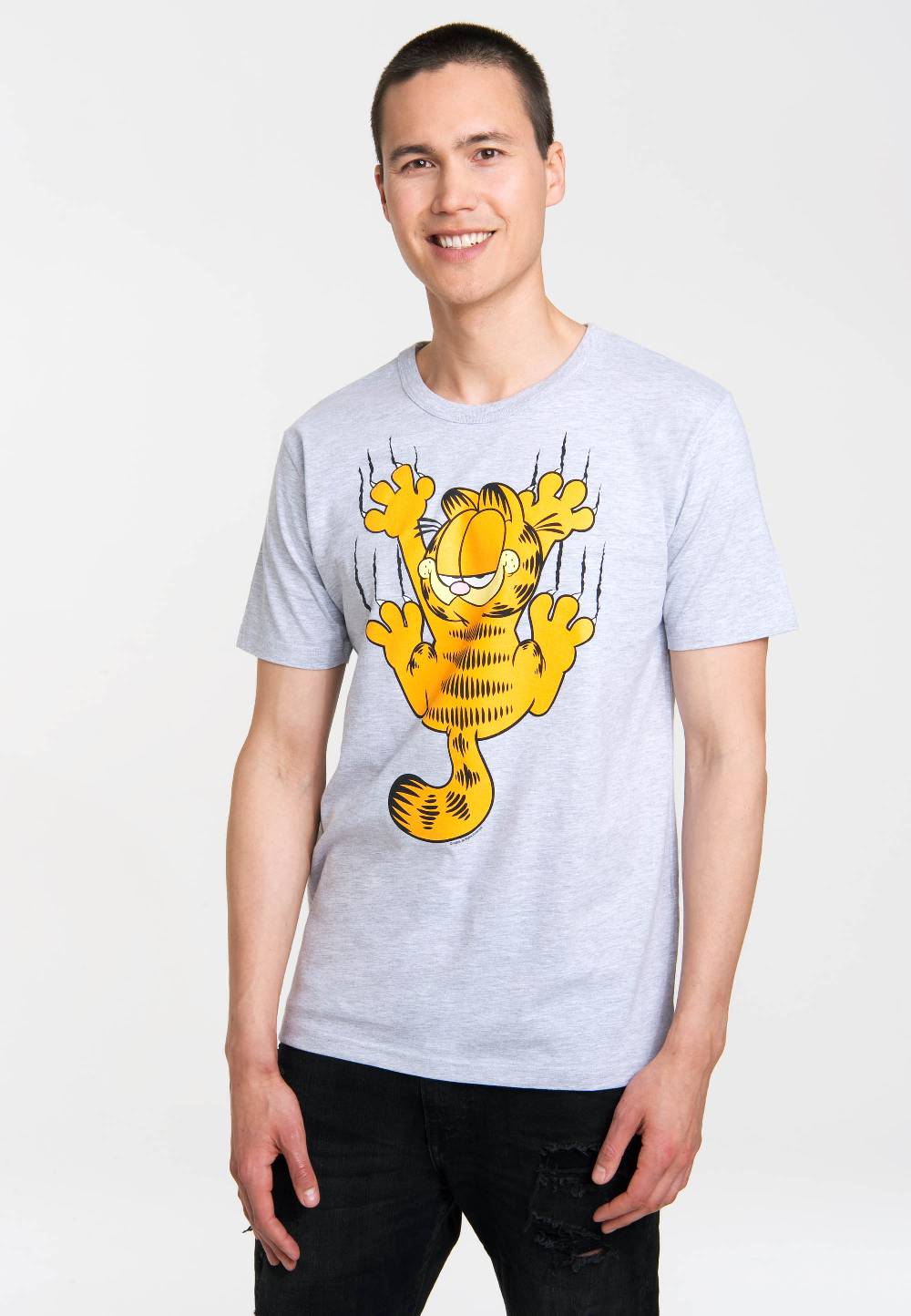 Logoshirt Garfield - Scratches - T-Shirt Print - Herren