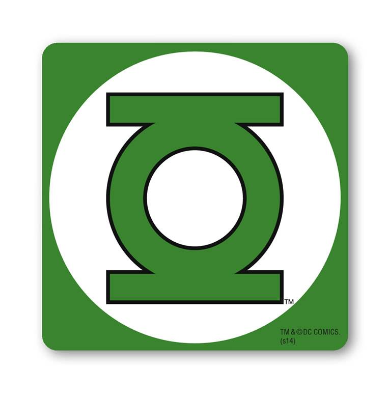 Logoshirt Green Lantern Logo - DC Comics - Untersetzer