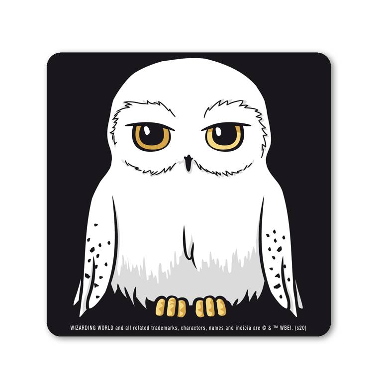 Logoshirt Harry Potter - Eule - Hedwig - Untersetzer