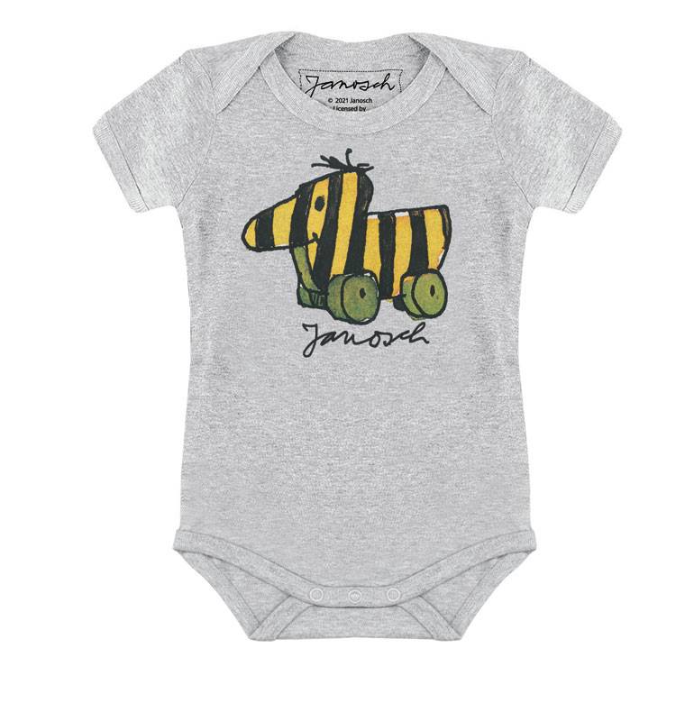 Logoshirt Janosch - Tigerente - Baby Body - Strampler