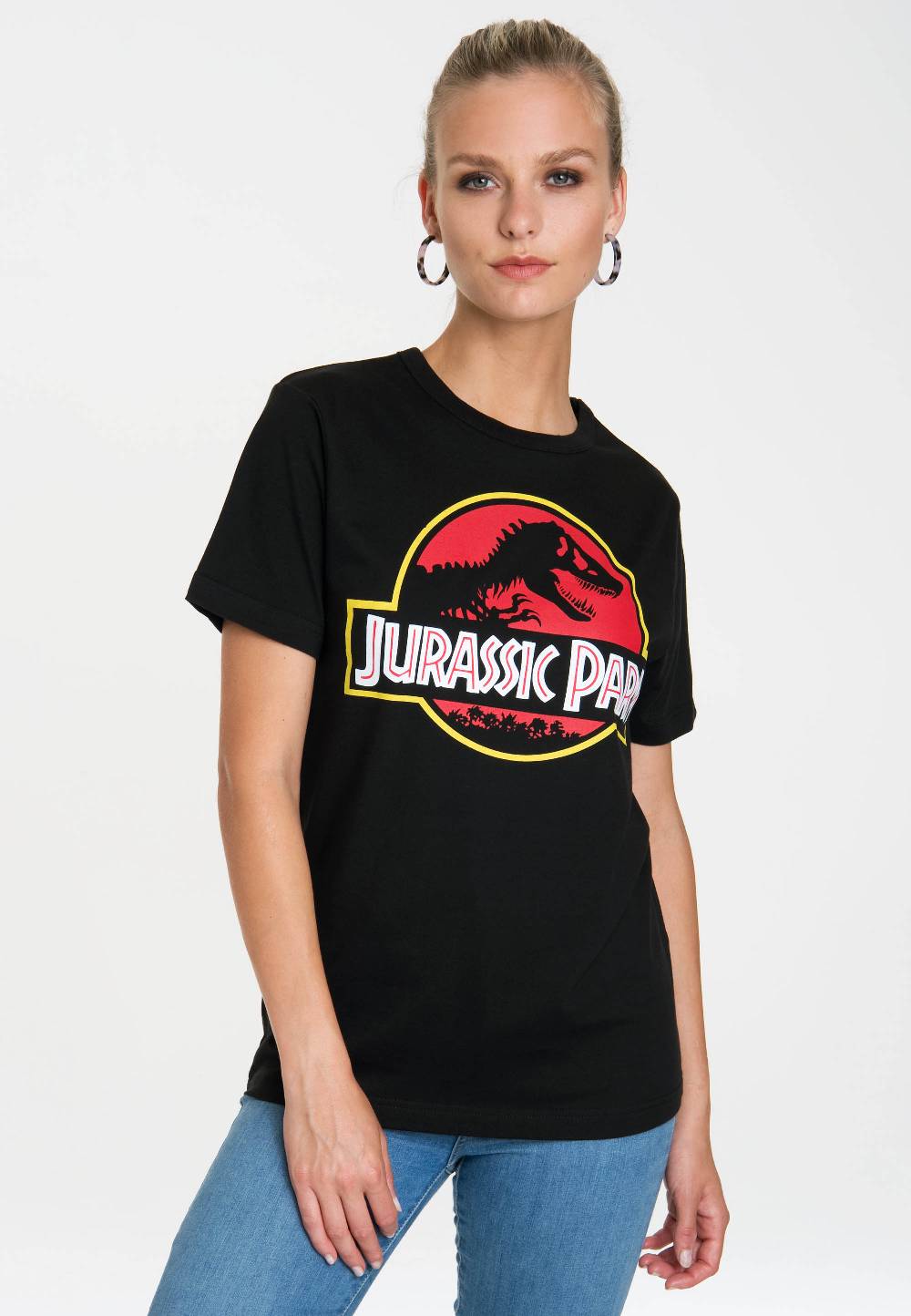 Logoshirt Jurassic Park - Logo - T-Shirt Print - Damen