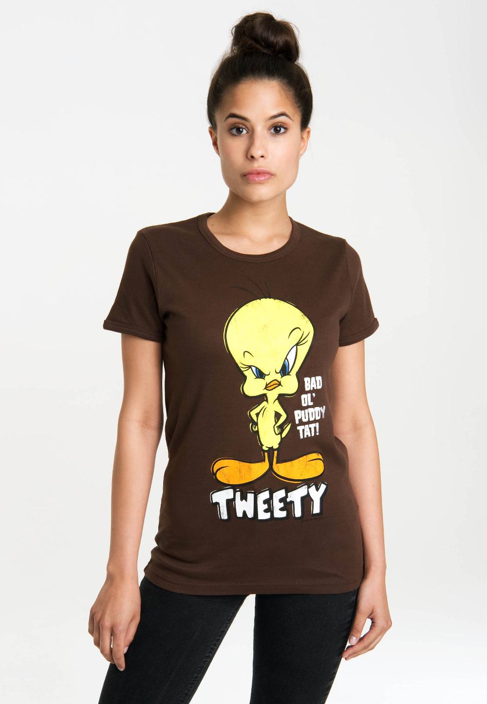Logoshirt Looney Tunes - Tweety - T-Shirt Print - Damen