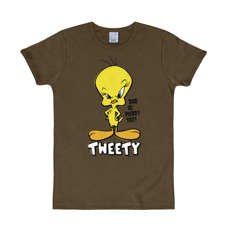Logoshirt Looney Tunes - Tweety - T-Shirt Print - Damen