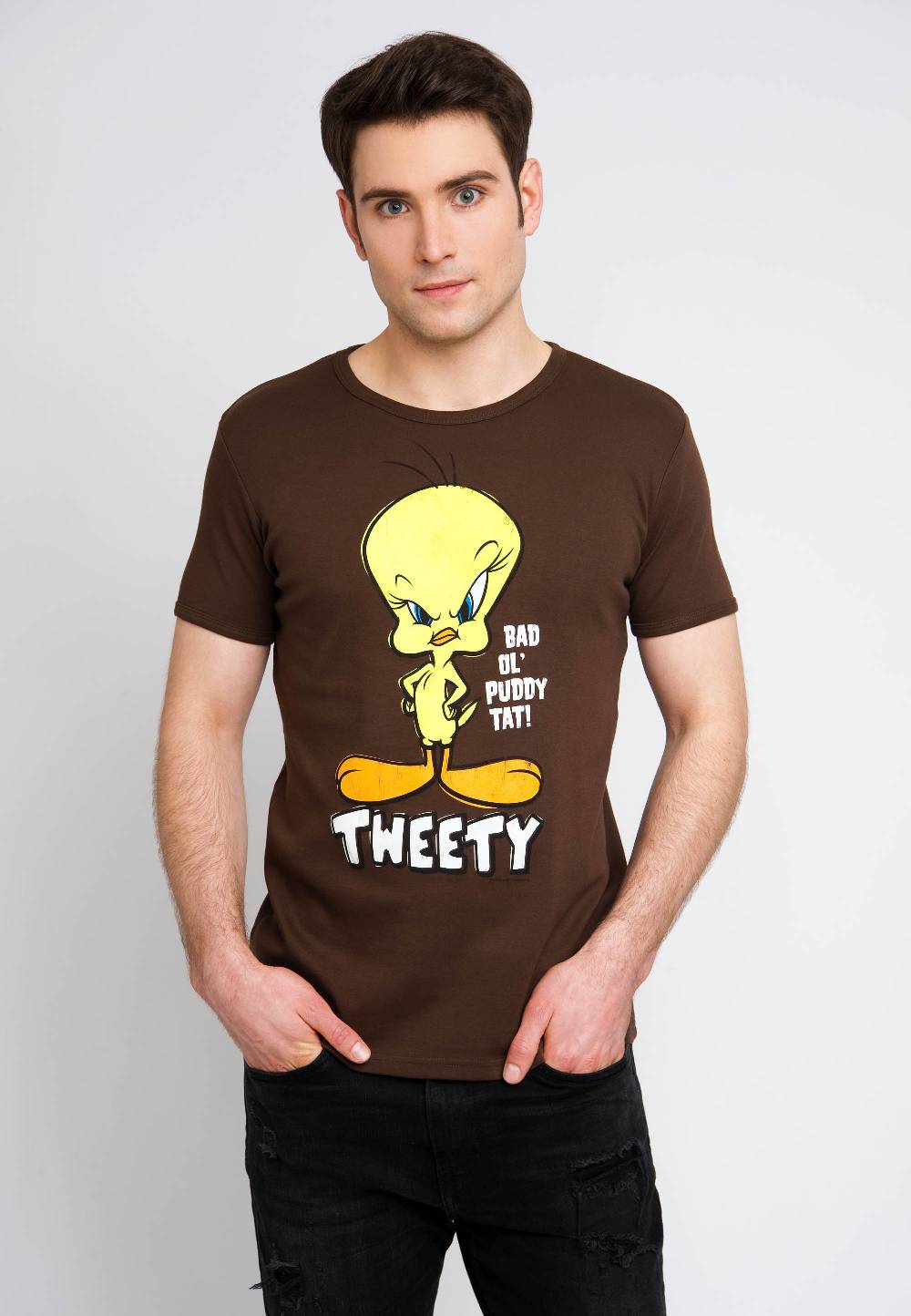 Logoshirt Looney Tunes - Tweety - T-Shirt Print - Herren