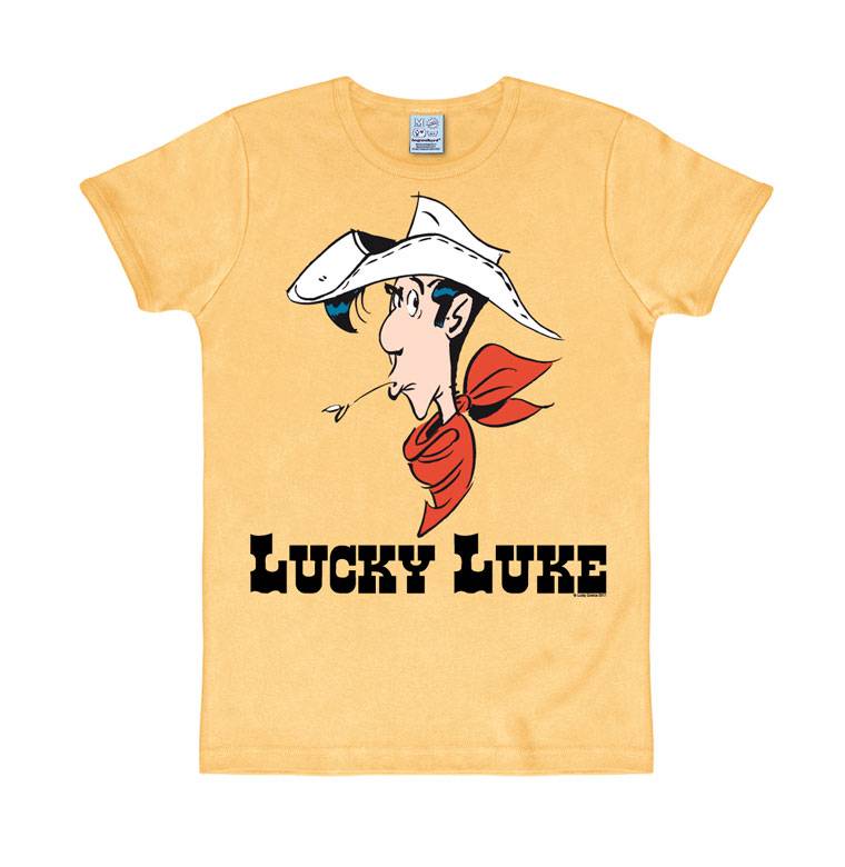 Logoshirt Lucky Luke - Portrait - T-Shirt Print - Herren