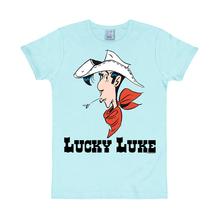 Logoshirt Lucky Luke - Portrait - T-Shirt Print - Herren