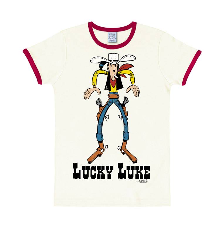 Logoshirt Lucky Luke - Showdown - T-Shirt Print - Damen