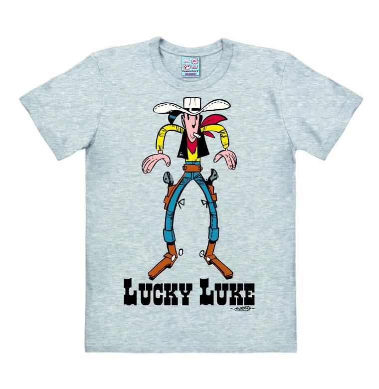 Logoshirt Lucky Luke - Showdown - T-Shirt Print - Damen