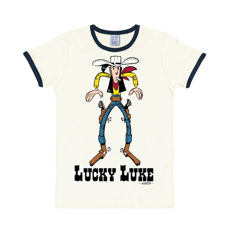 Logoshirt Lucky Luke - Showdown - T-Shirt Print - Damen