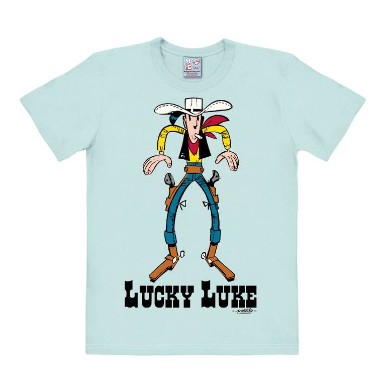 Logoshirt Lucky Luke - Showdown - T-Shirt Print - Herren