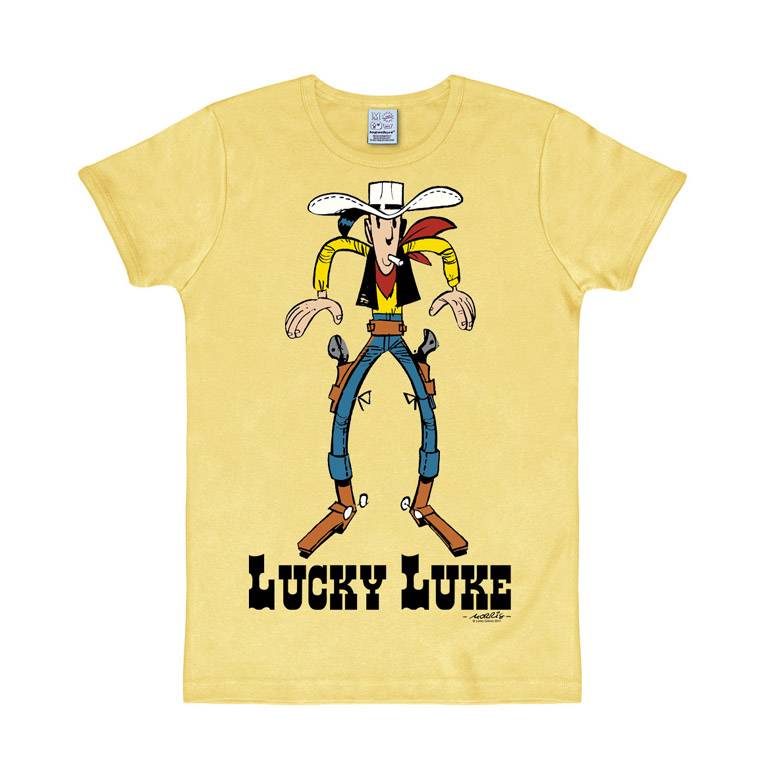 Logoshirt Lucky Luke - Showdown - T-Shirt Print - Herren