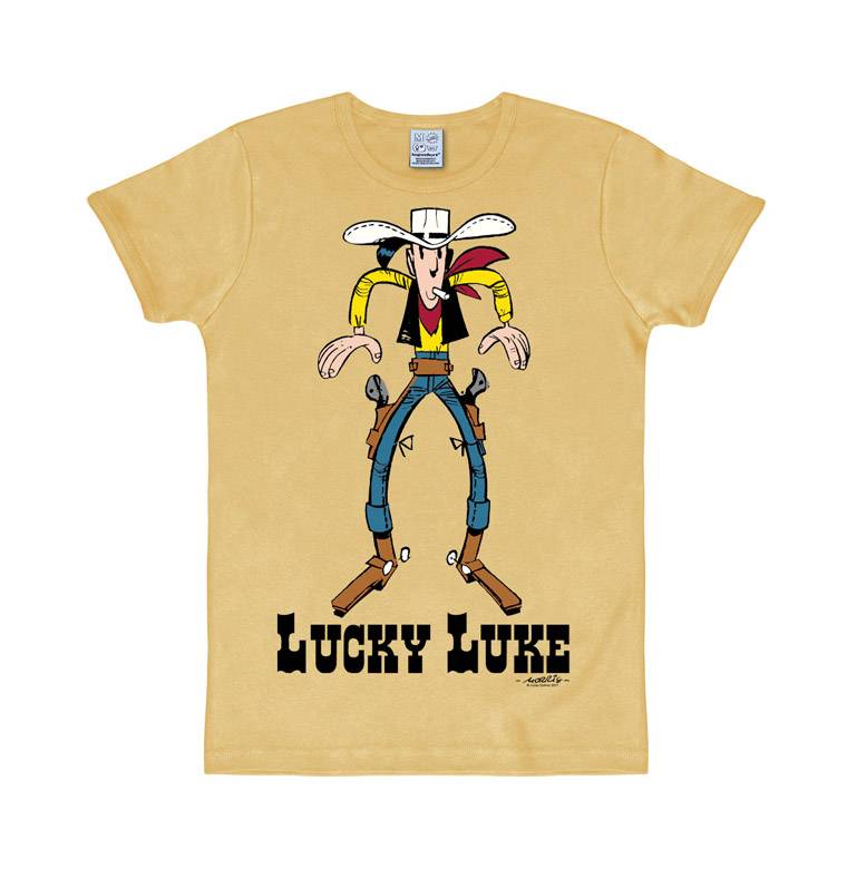 Logoshirt Lucky Luke - Showdown - T-Shirt Print - Herren
