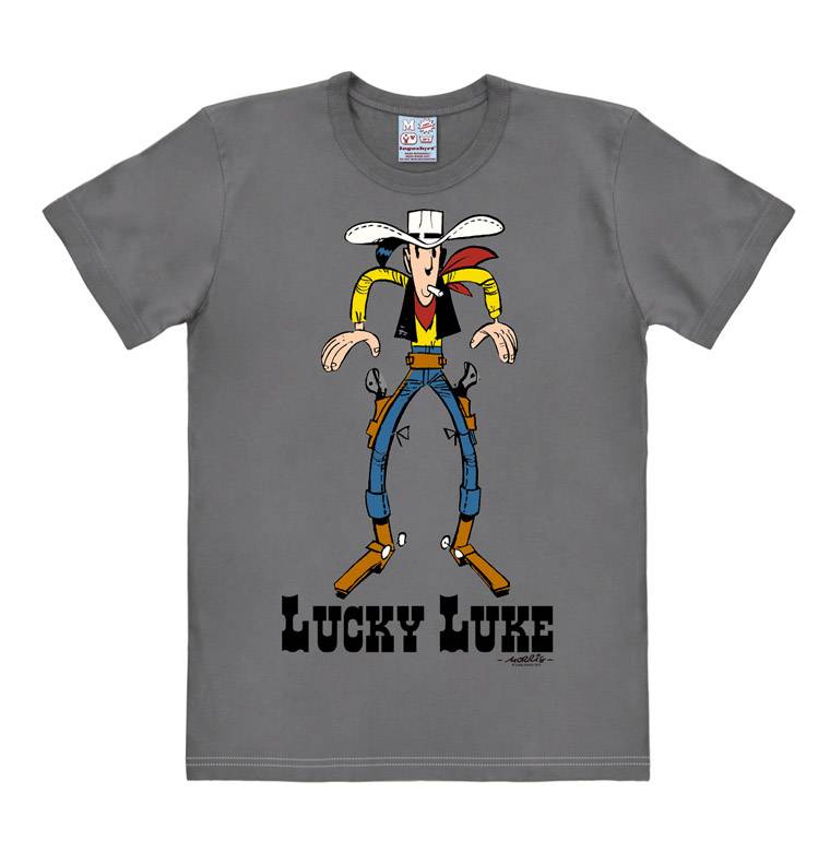 Logoshirt Lucky Luke - Showdown - T-Shirt Print - Herren