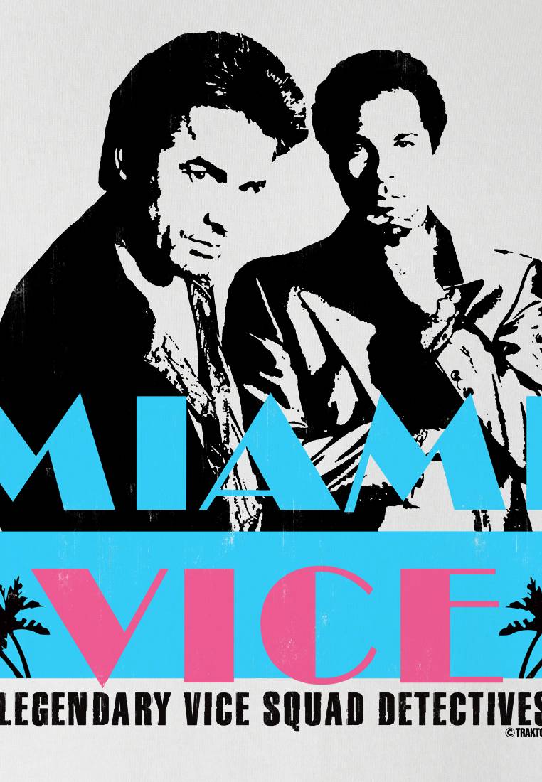 Logoshirt Miami Vice - T-Shirt Print
