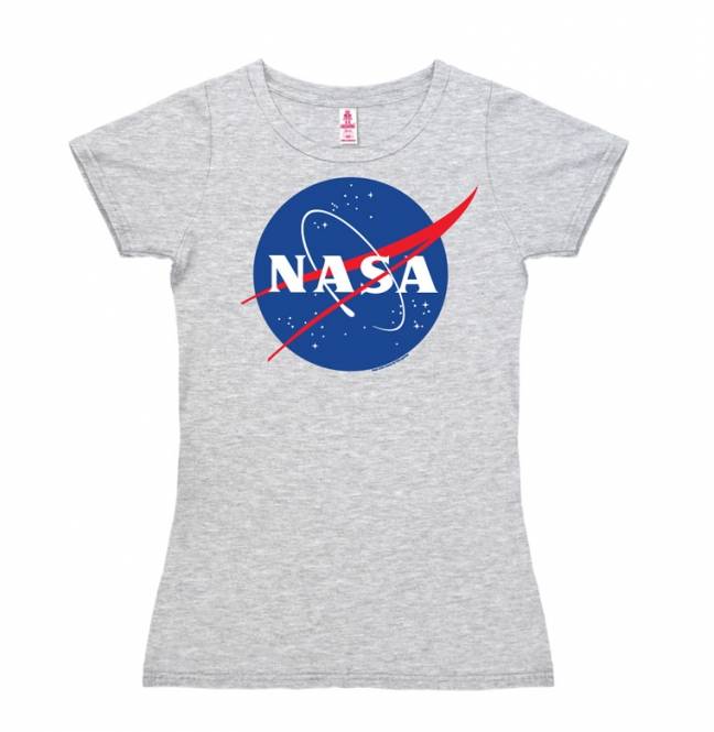 Logoshirt NASA - Logo - T-Shirt Print - Damen