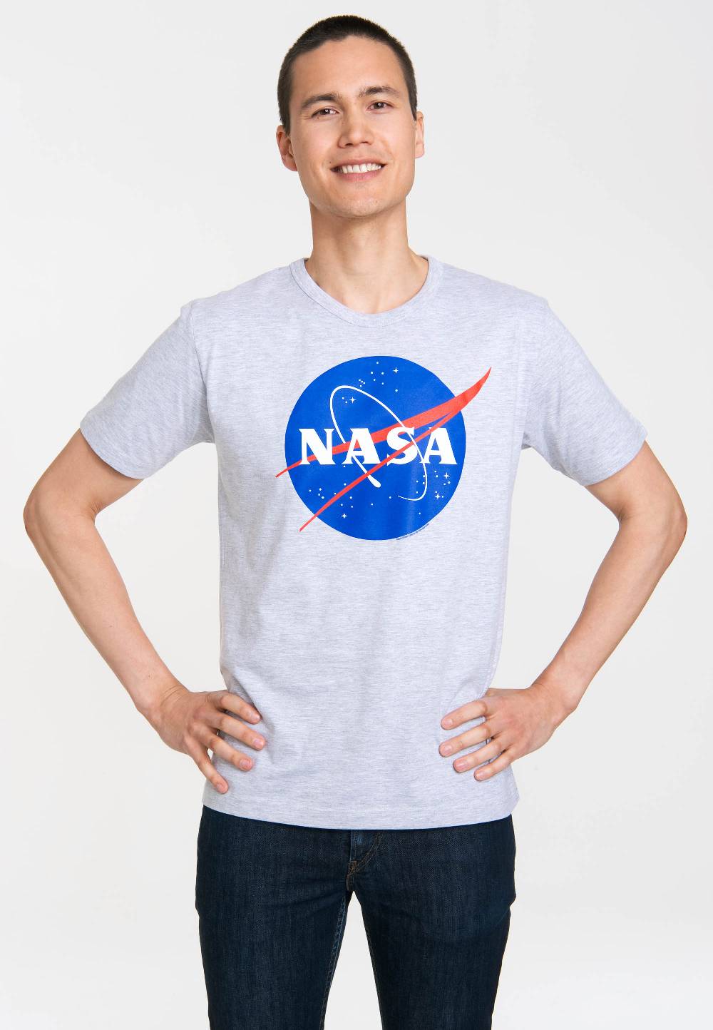 Logoshirt NASA - Logo - T-Shirt Print - Herren