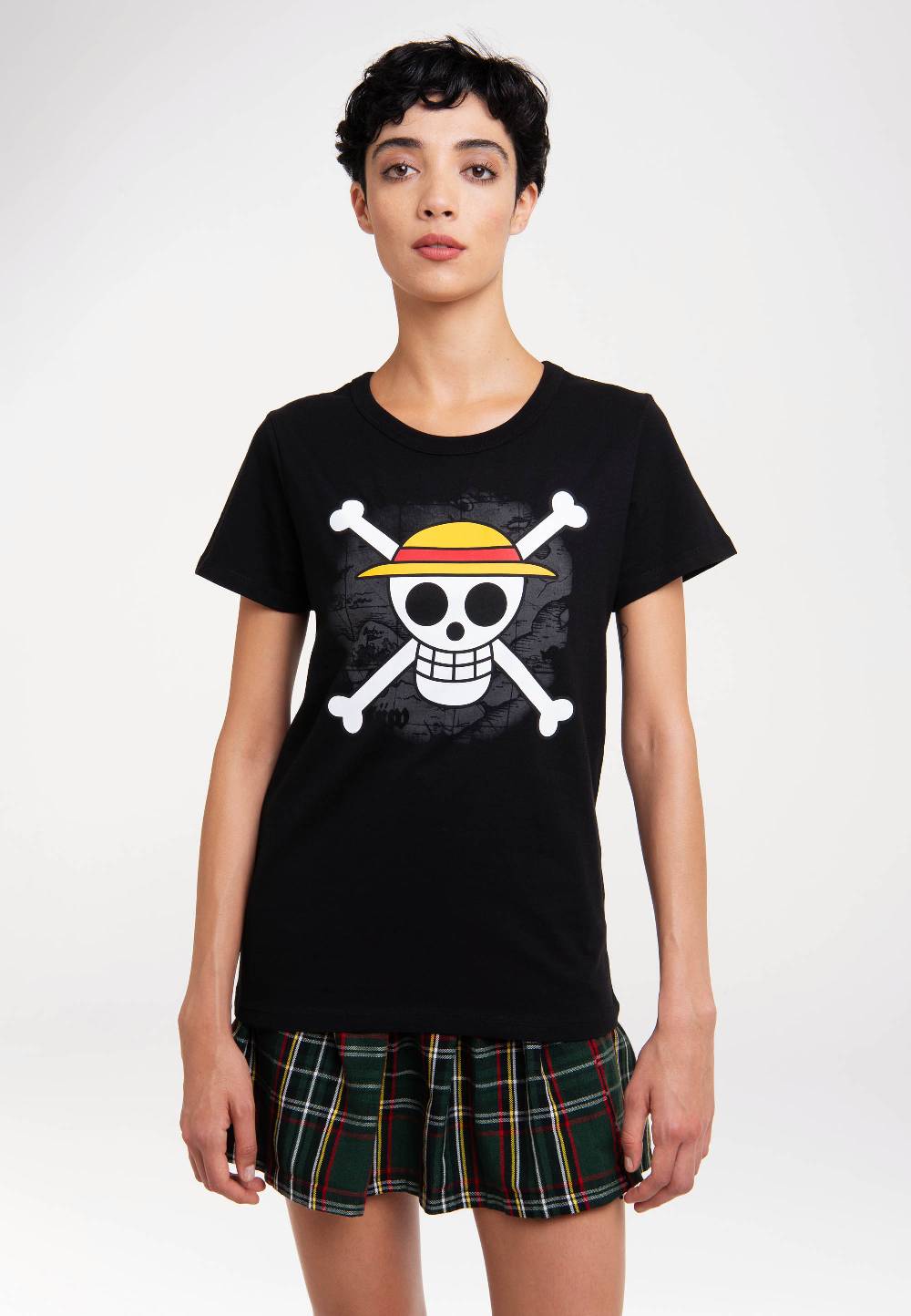 Logoshirt One Piece - Totenkopf - T-Shirt Print - Damen